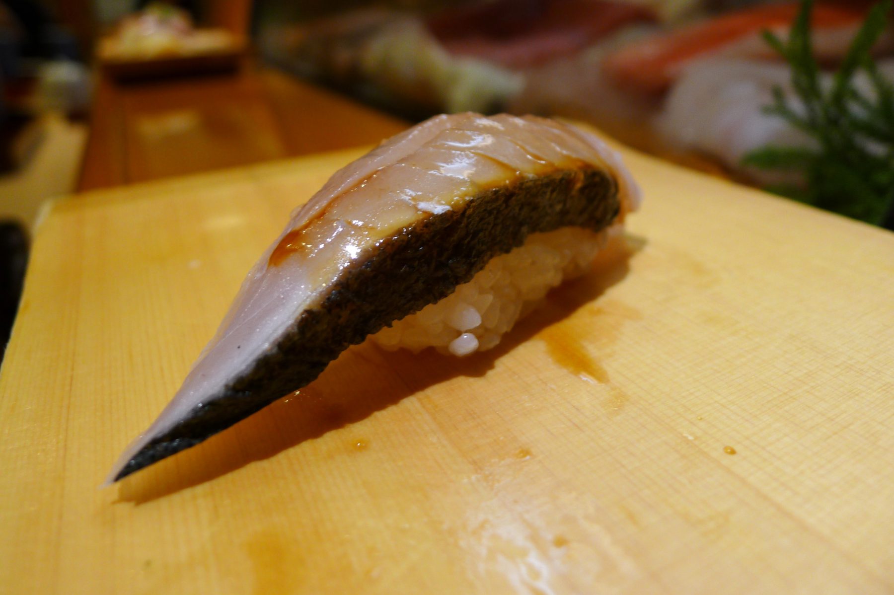 Shime Saba (Vinegared Spanish mackerel)