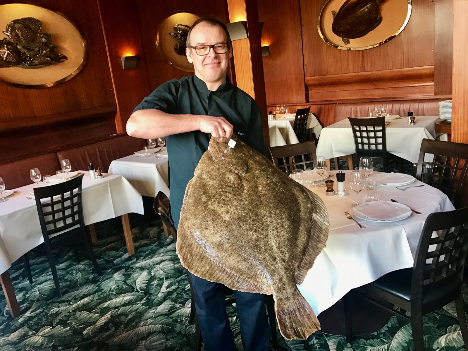 Head chef Pascal Hélard