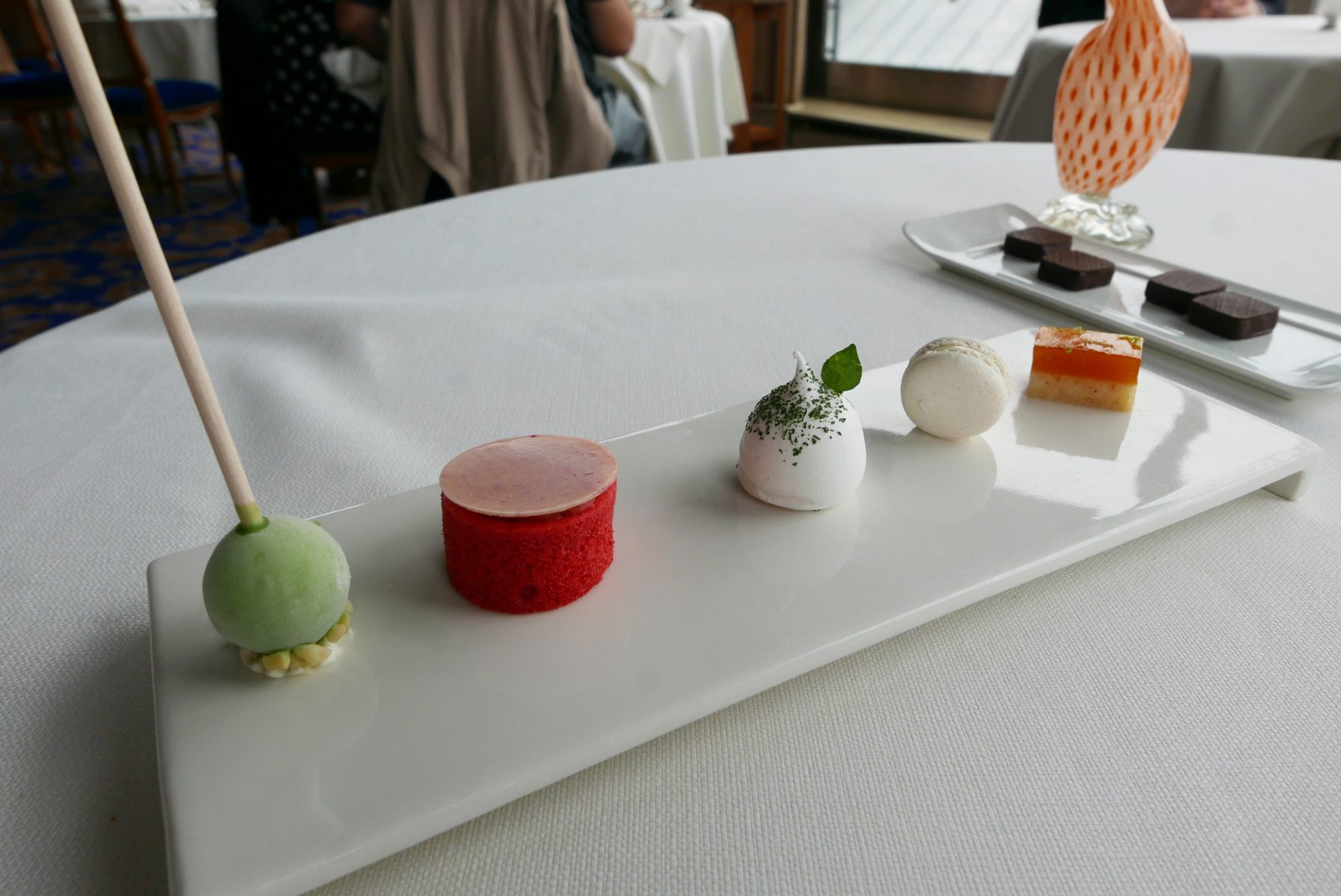 Desserts at La Tour D'Argent