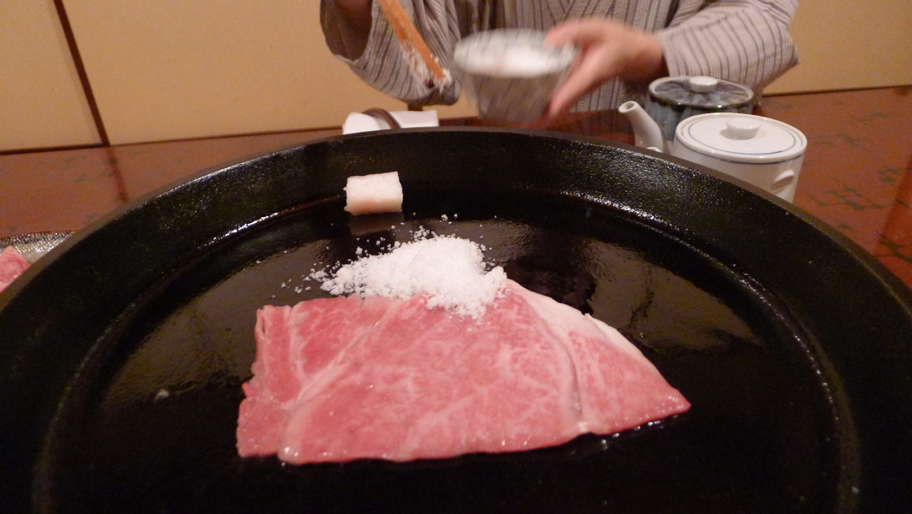 Sukiyaki at Kitamura