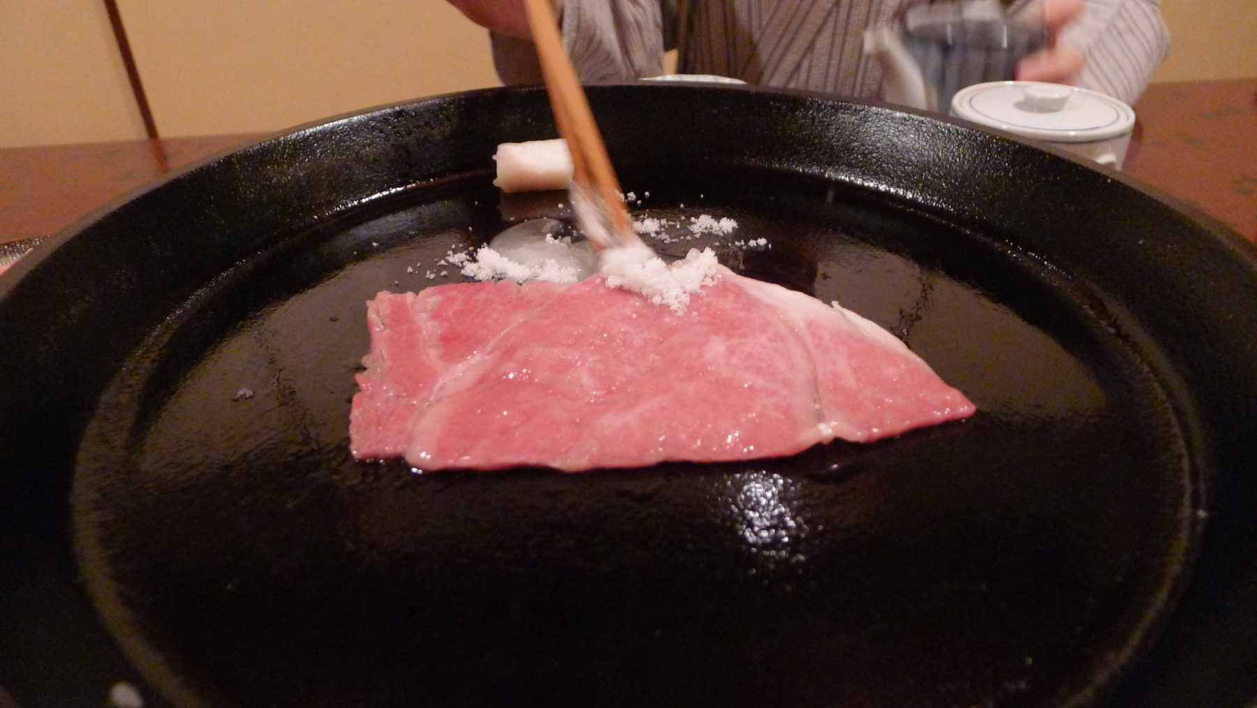 Sukiyaki at Kitamura