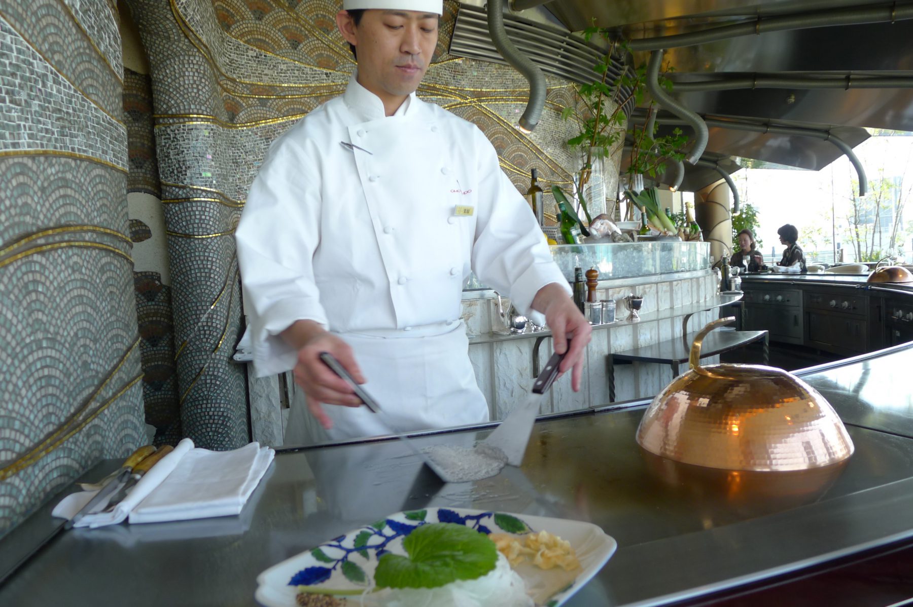 Teppanyaki at Ukai-tei Omotesando