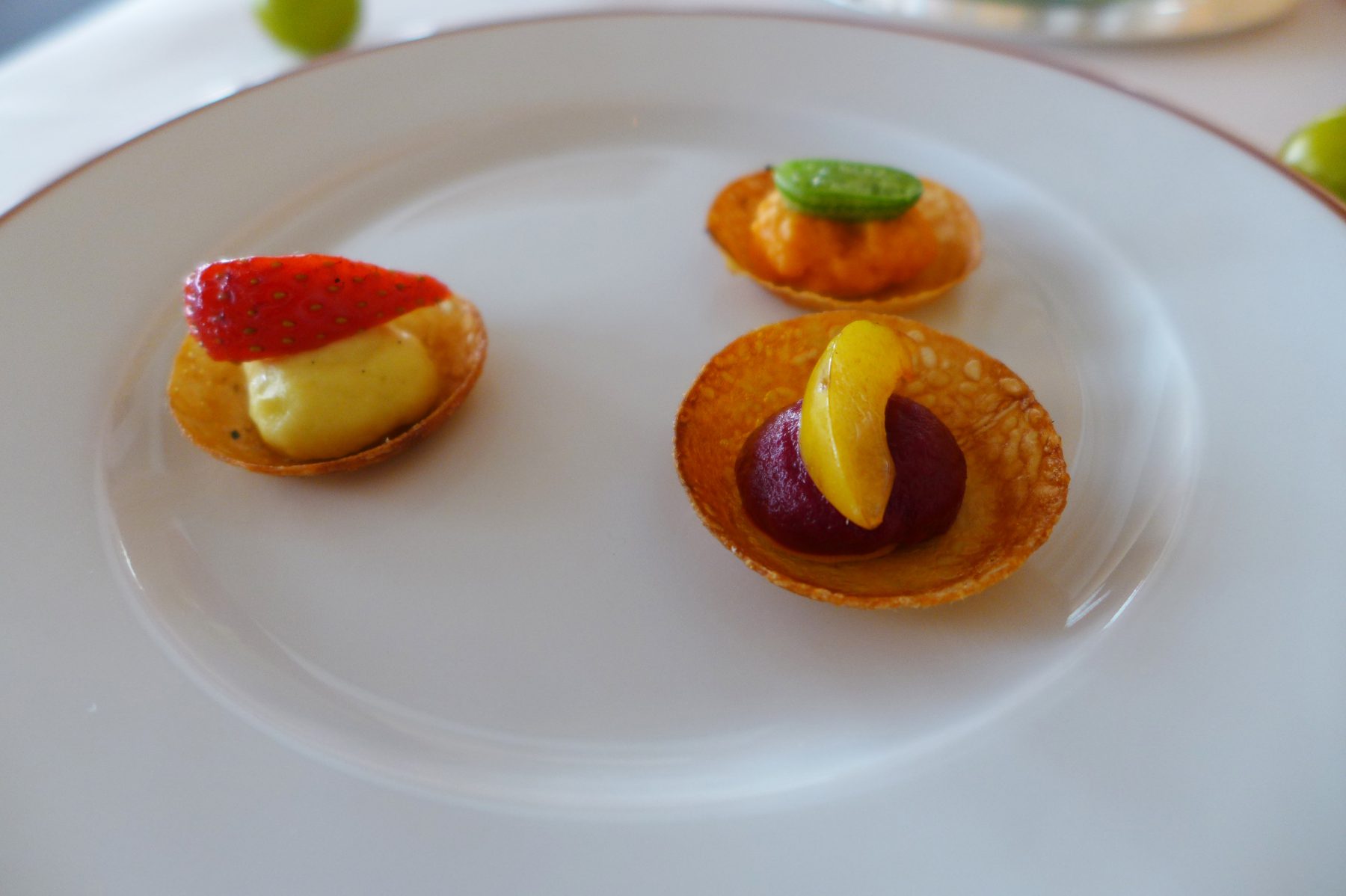 Tasting menu at L'Arpège