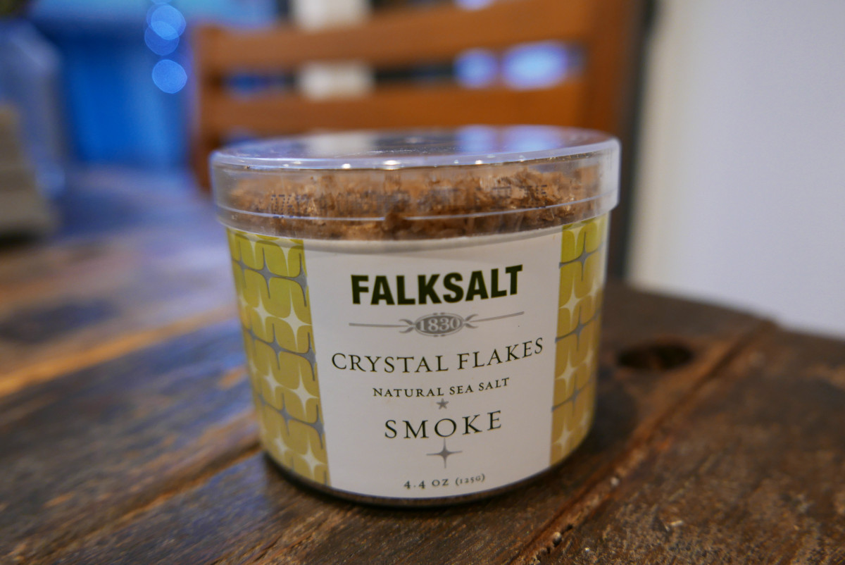 Smoked sea salt from Sweden