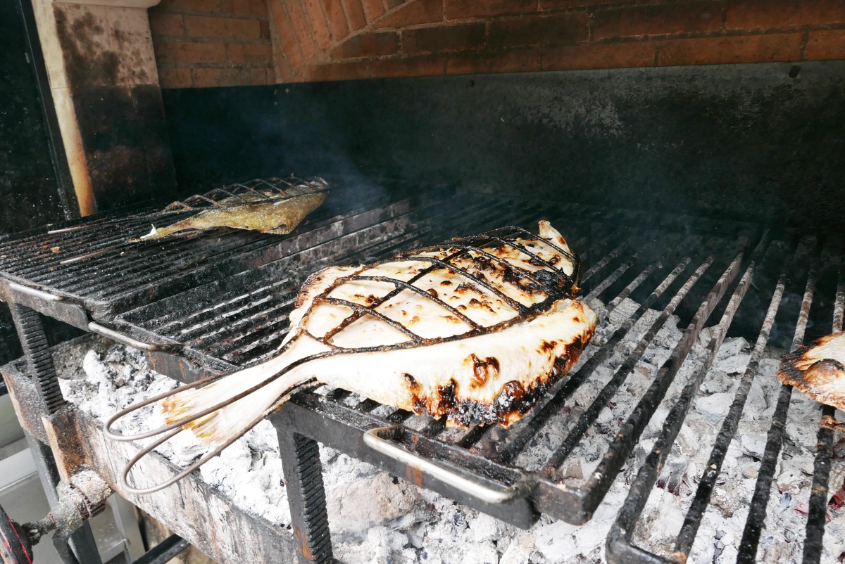 Turbot at Elkano