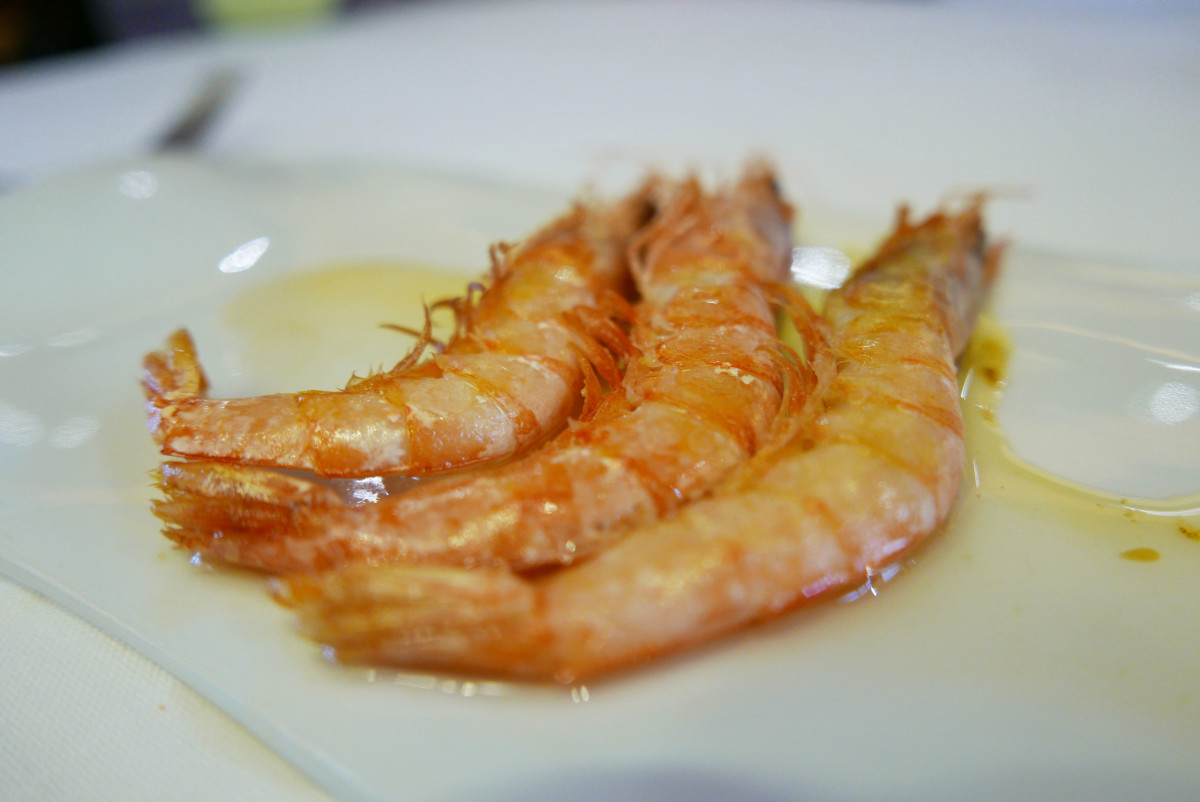 Shrimps at Elkano