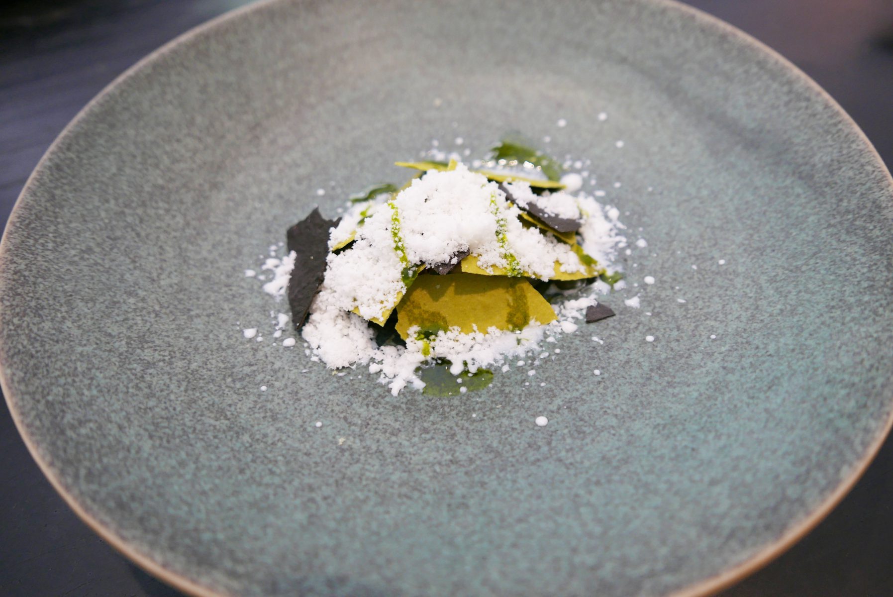 Arctic char, juniper, parsley