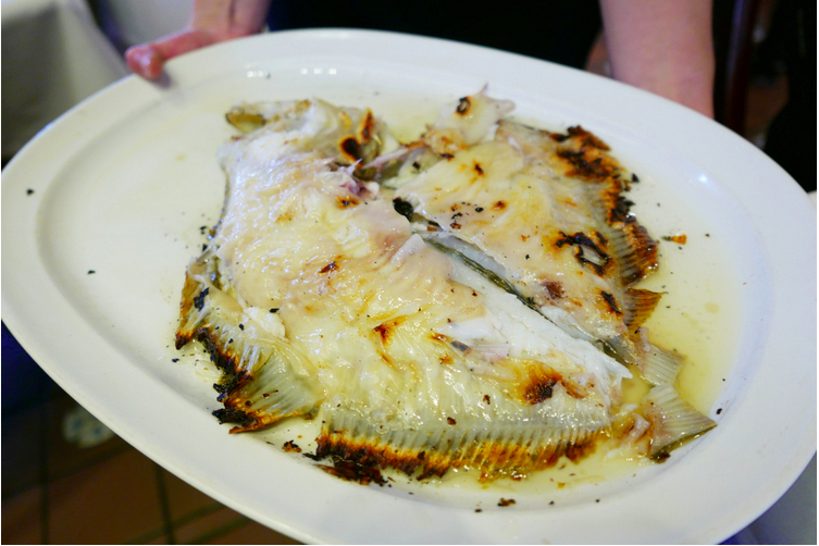 Turbot at Elkano, May 