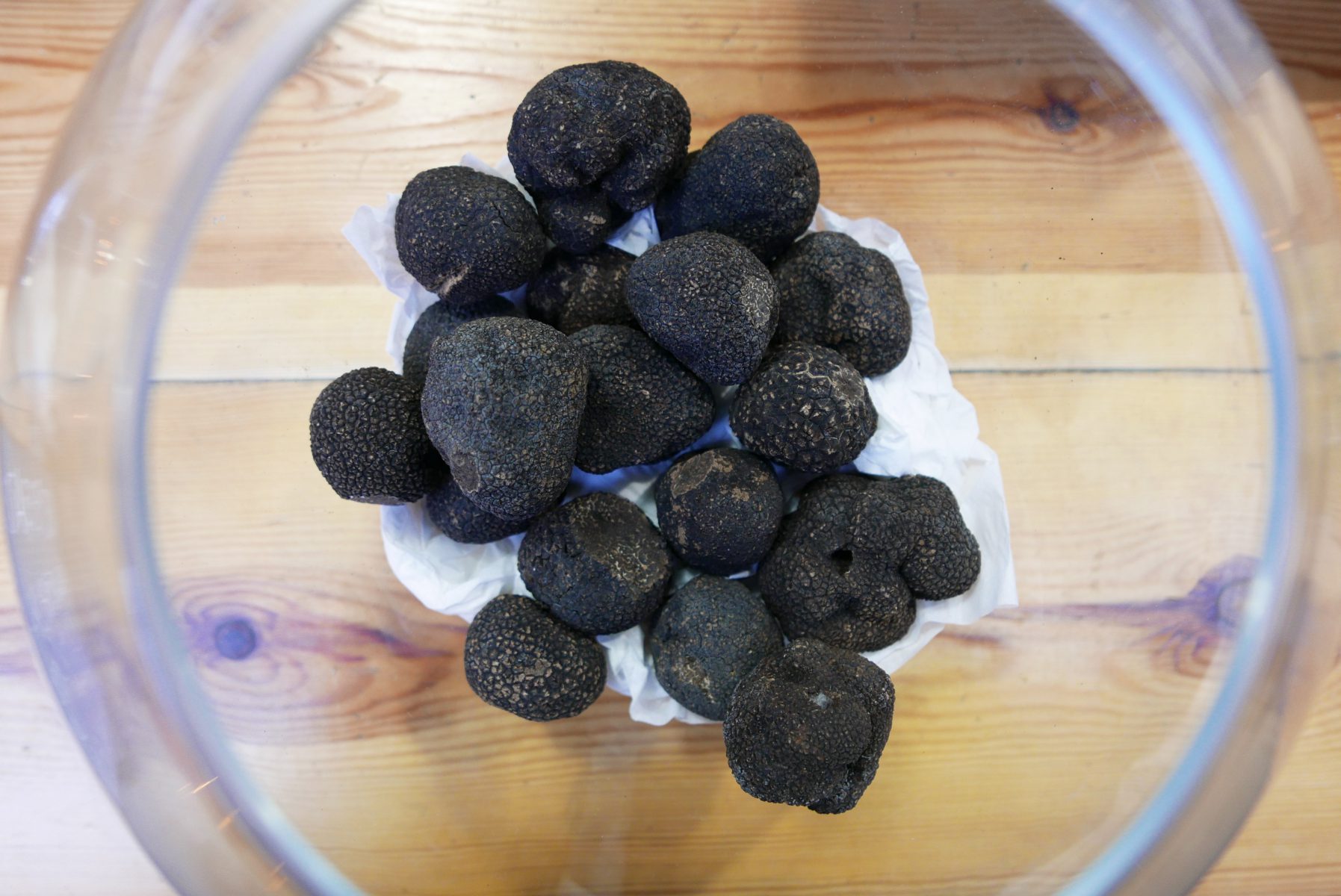 Périgord truffles at Borough market