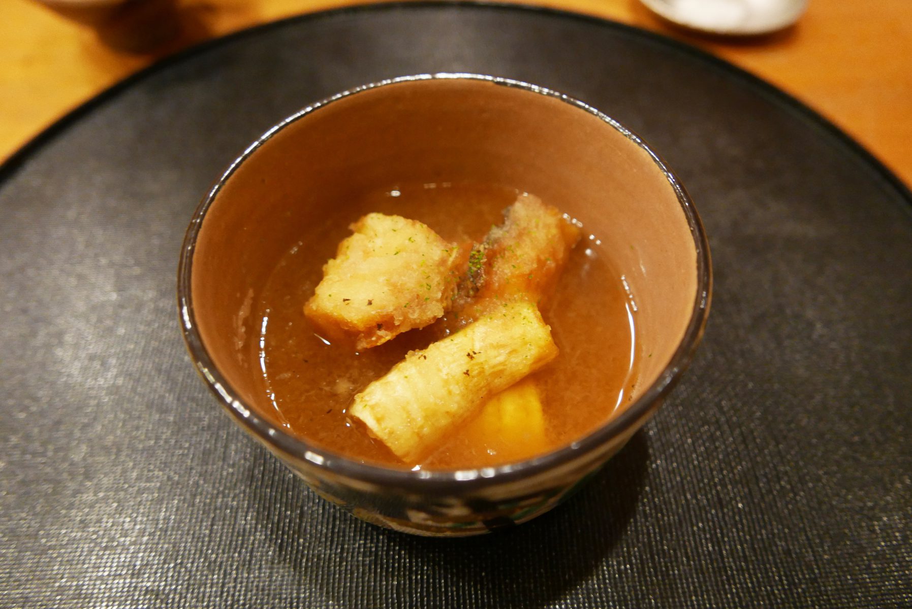 Tilefish with bamboo, my favourite dish that night