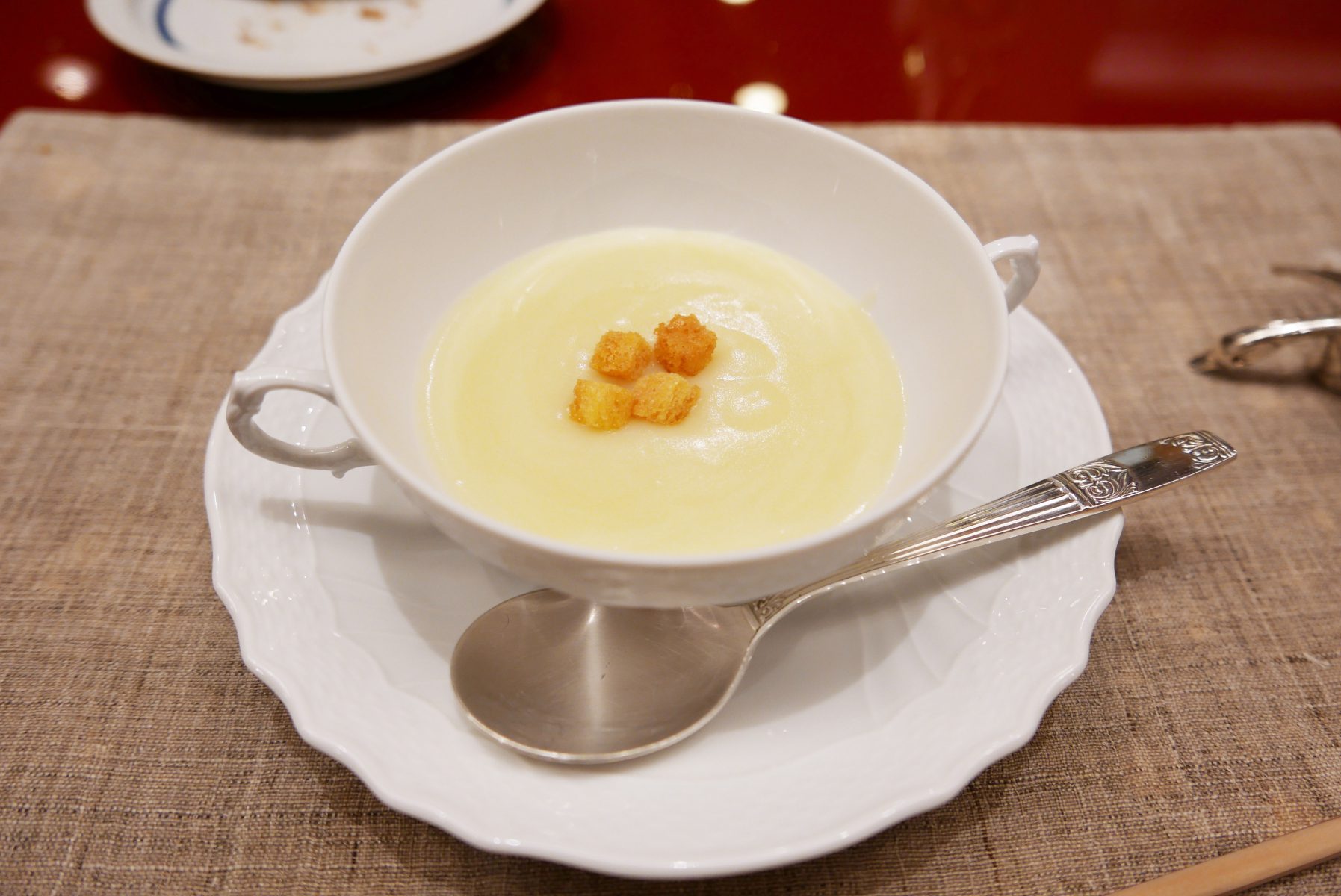 Potato velouté