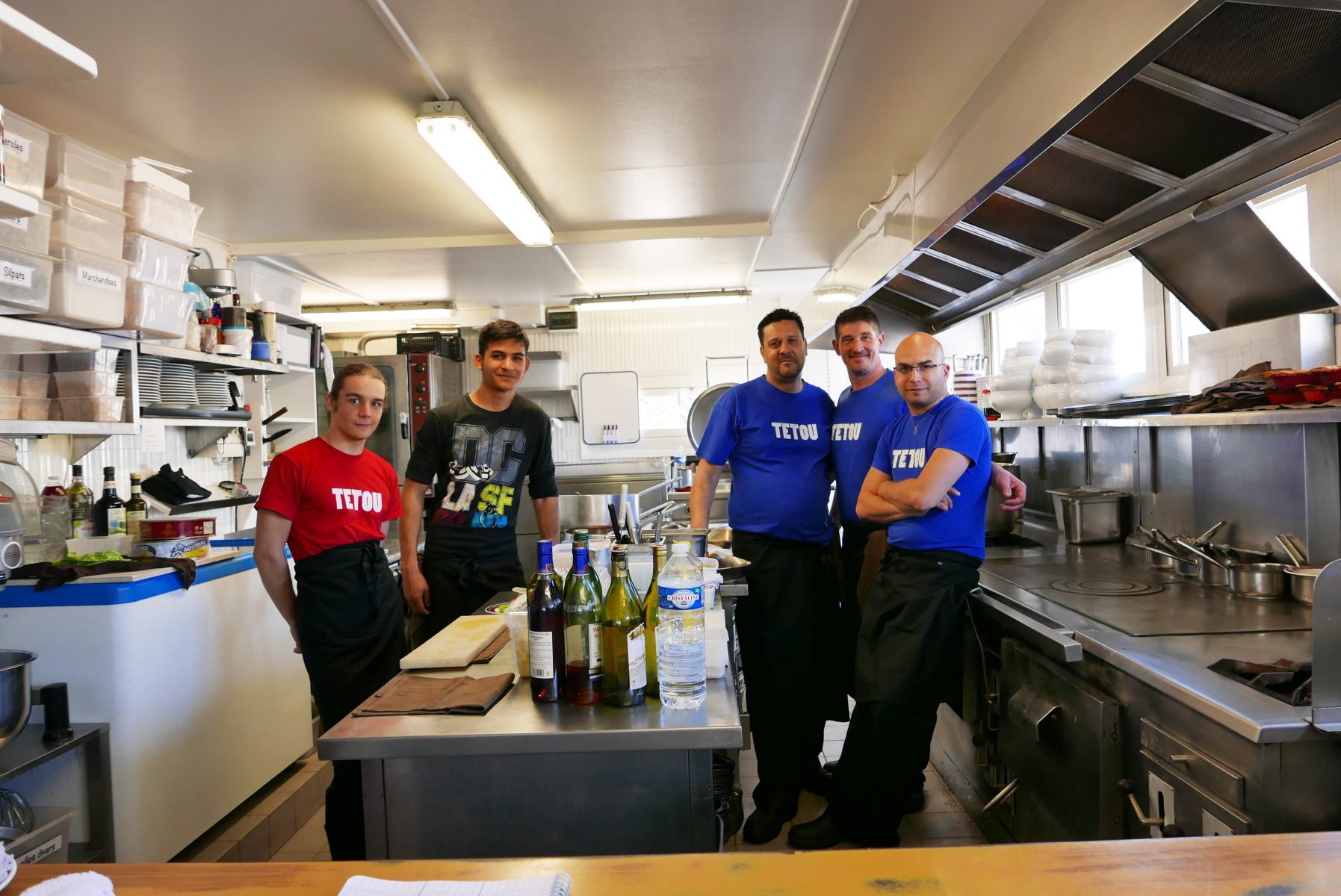 The chefs have kindly showed me around their kitchen