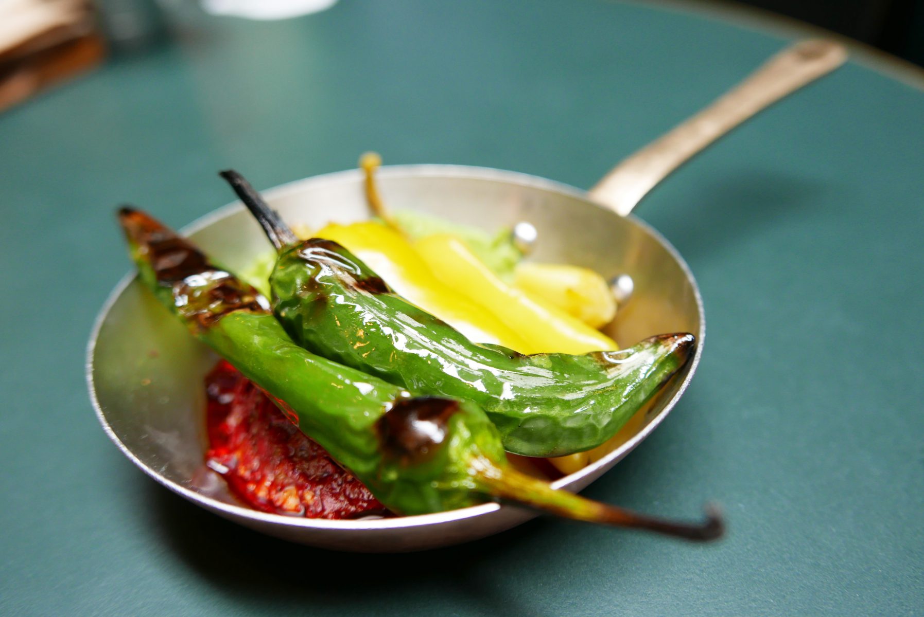 The Spicy Experience Josperised chillies, harissa, schug & pickled Shifkeh peppers