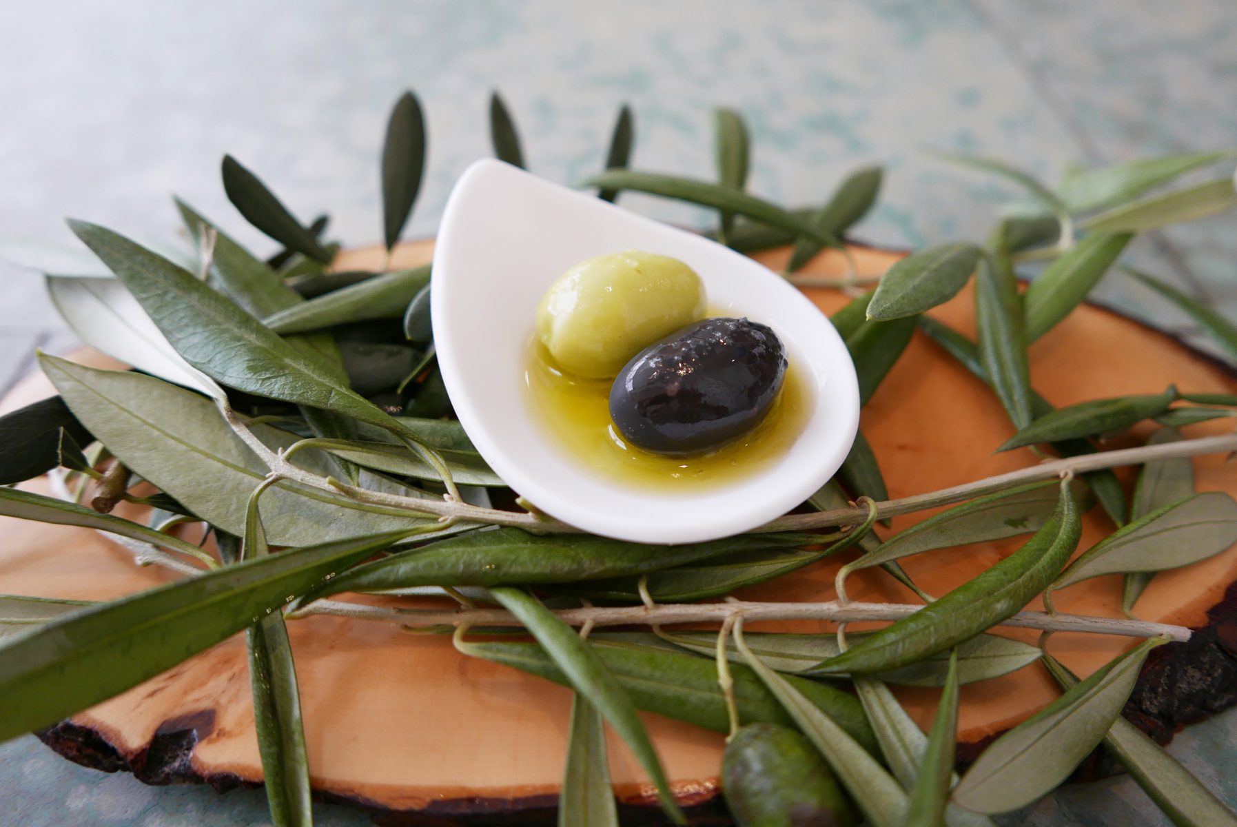 Liquid olives