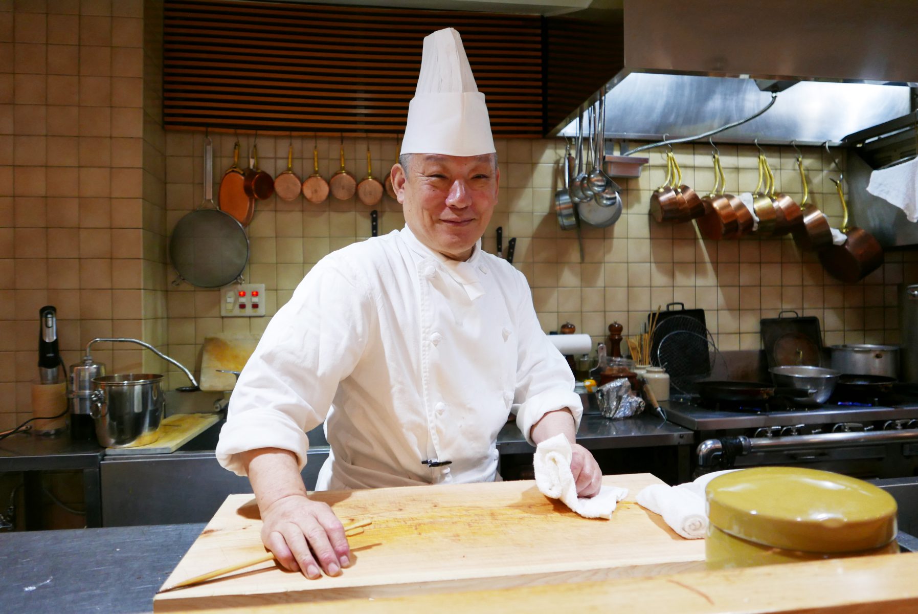 Chef Oshima-san at Shima
