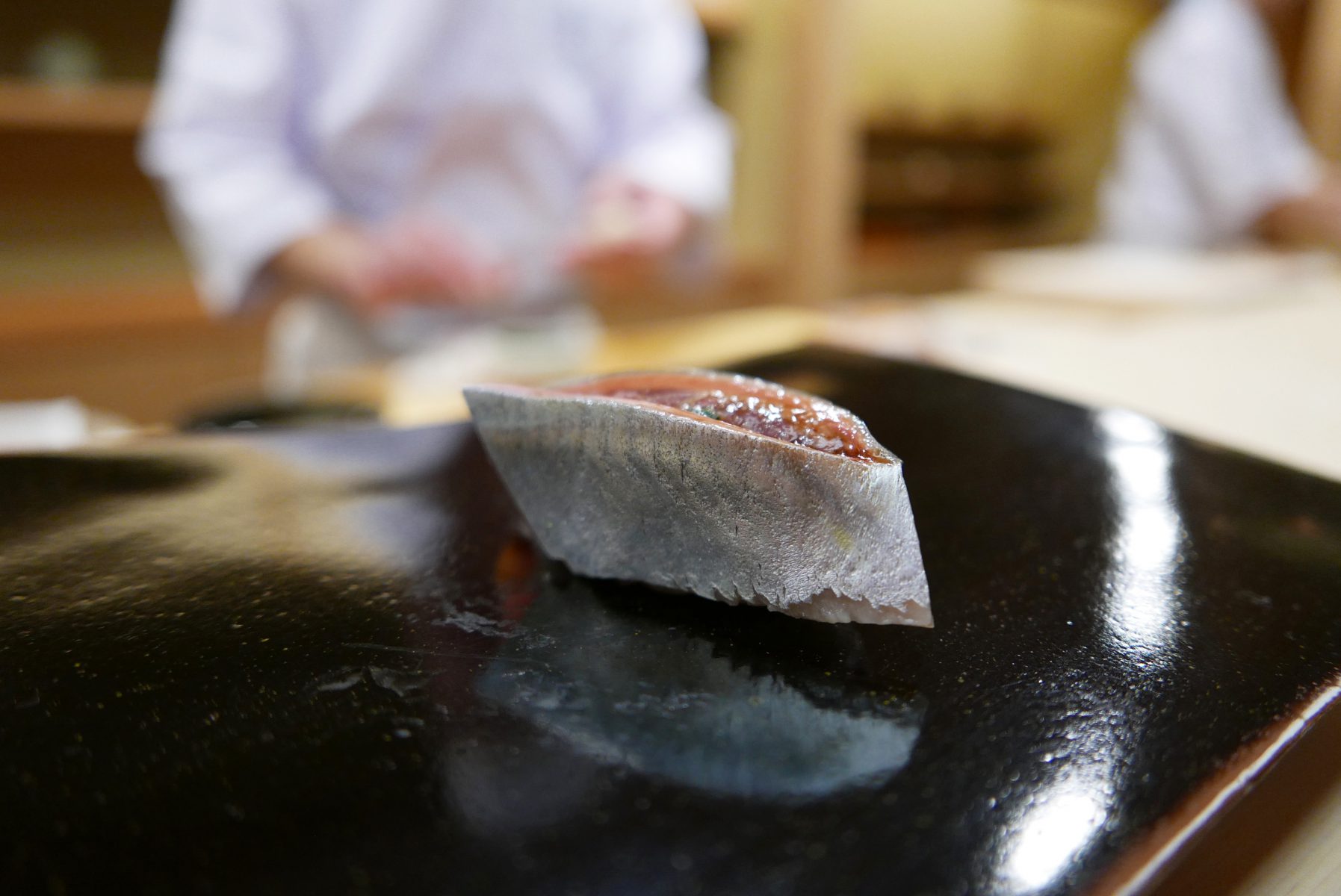 Aji sushi at Sugita