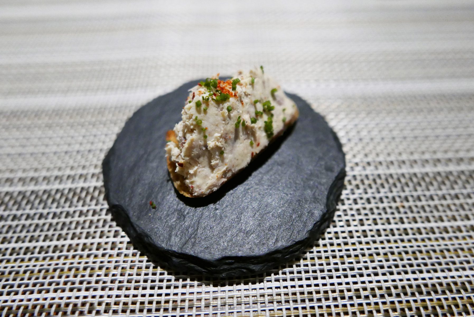 Sardine and mustard terrine