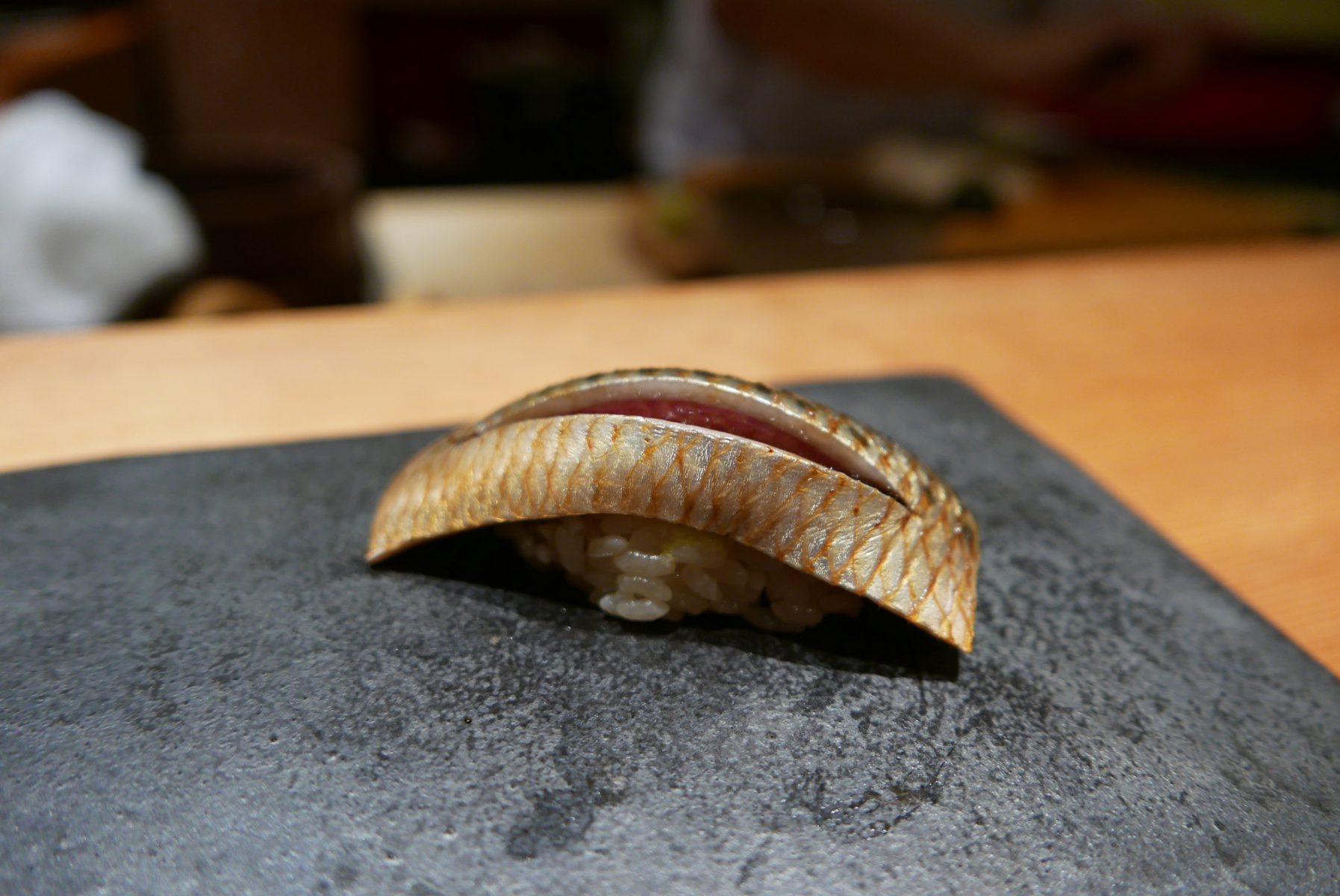 10 days aged sardine.