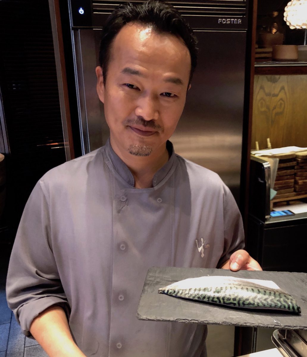 Yoshinori Ishii at Umu restaurant in London