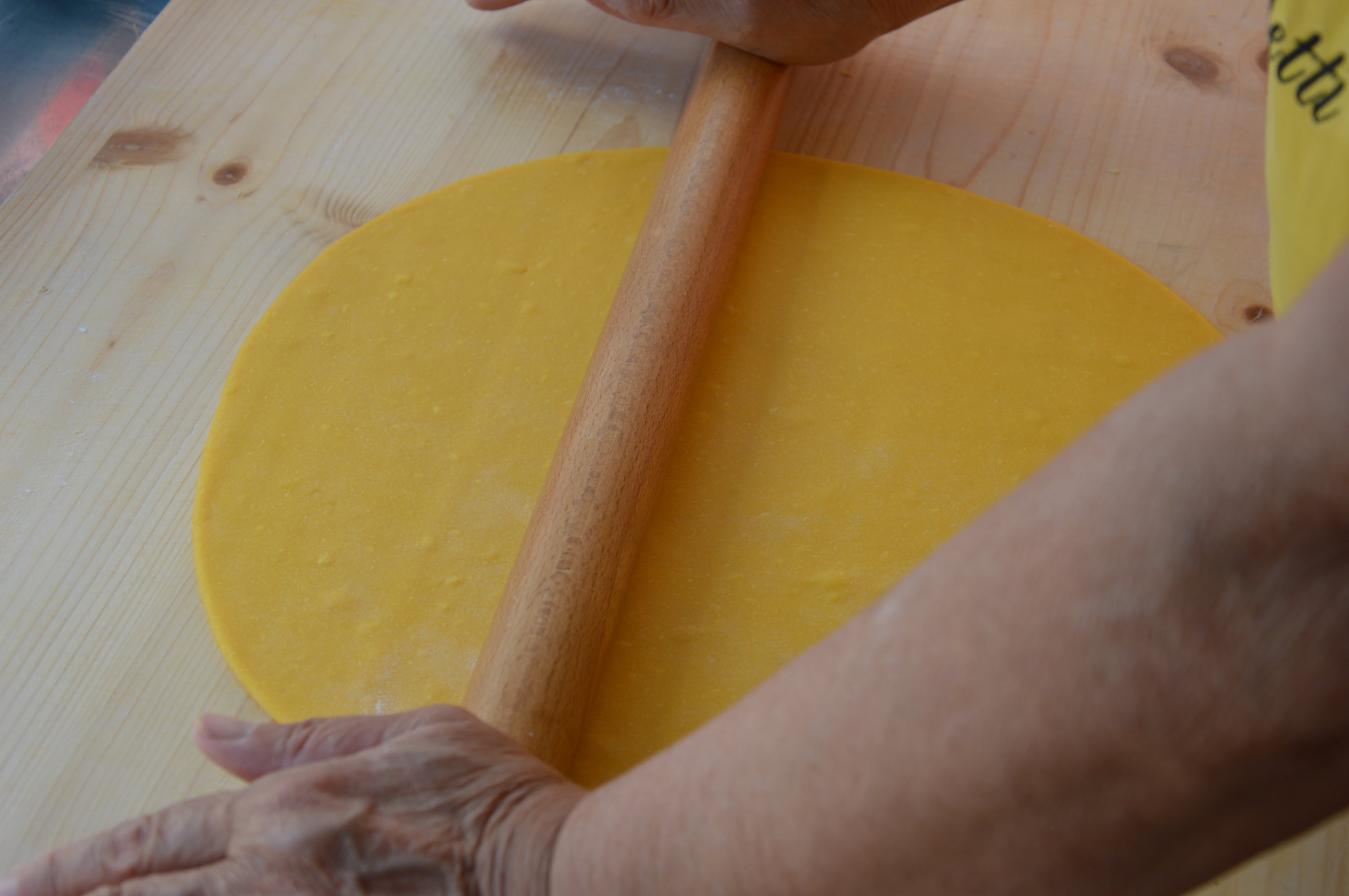 Making tortellini