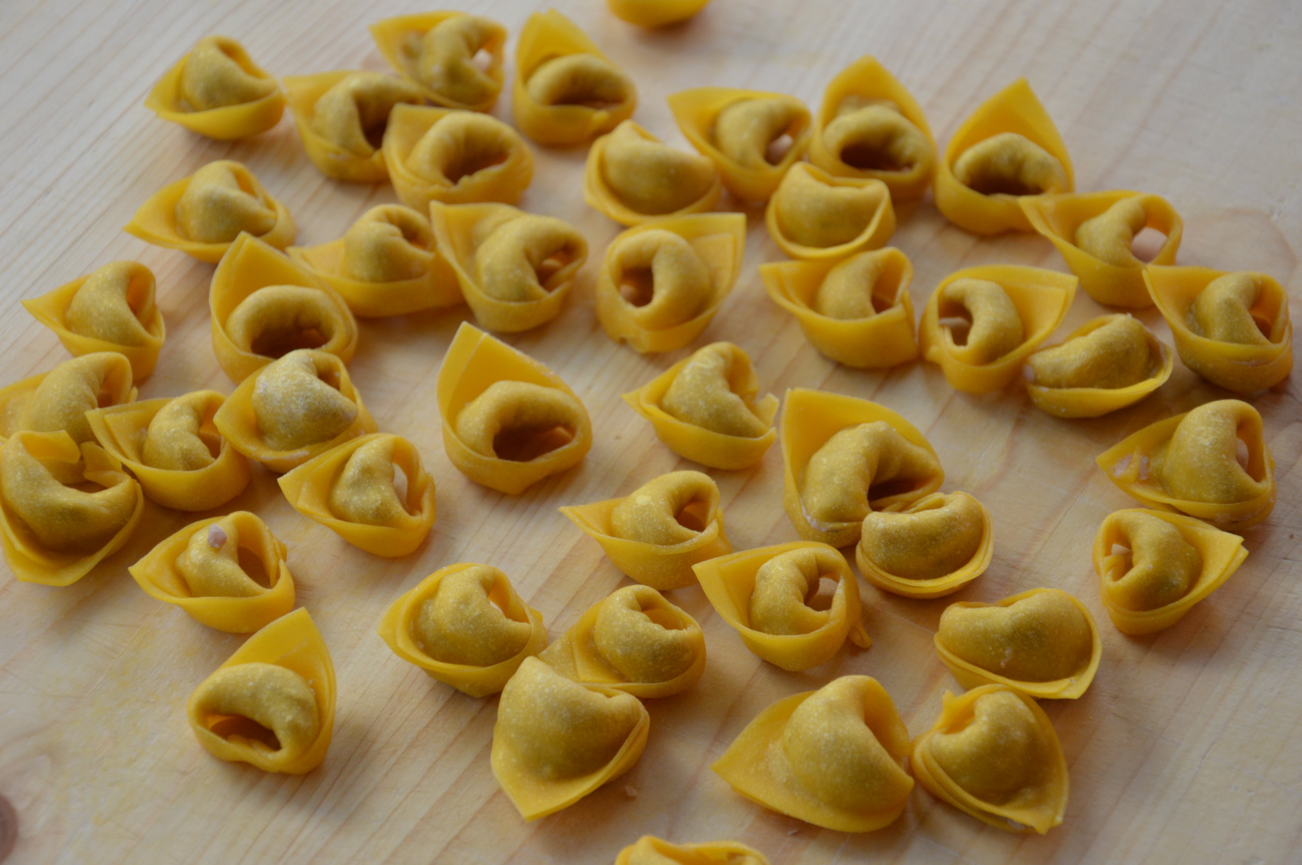 Making tortellini