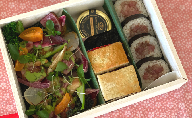Kazutoshi Endo’s bento box