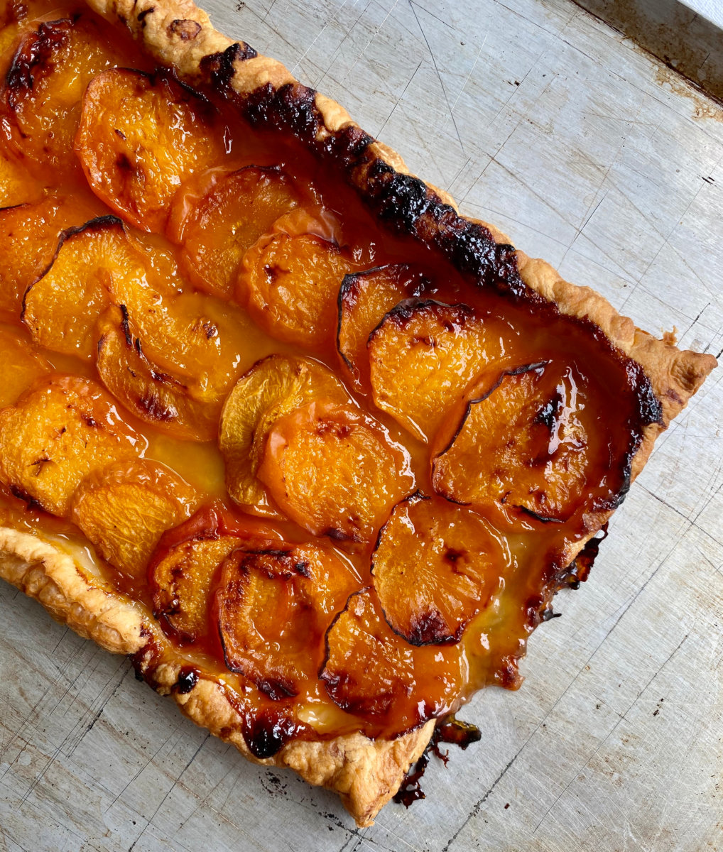 Apricot Tarte Fine