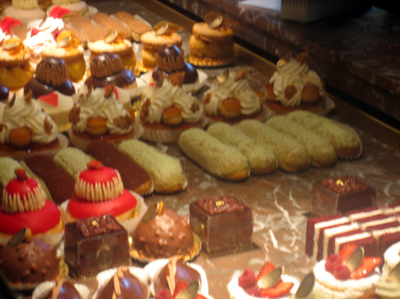 Ladurée store in Champs-Elysees