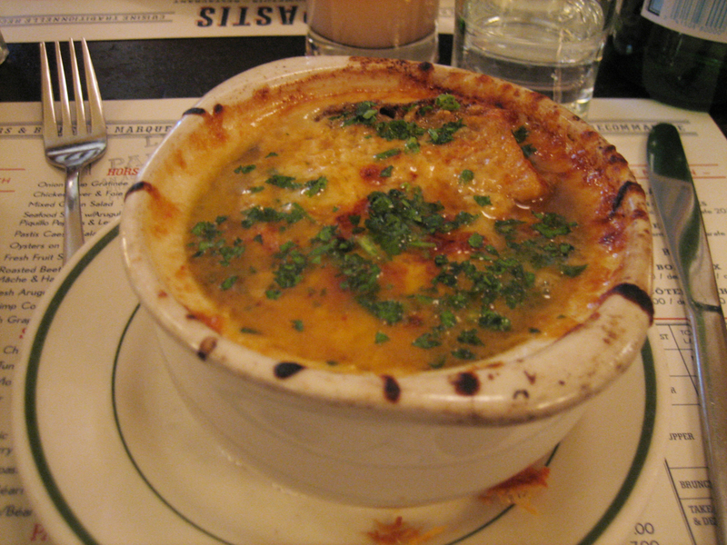 Onion soup