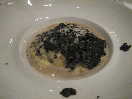 Hachis Parmentier with black truffles