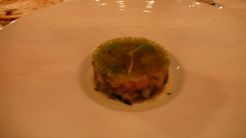 Kanpachi tartare