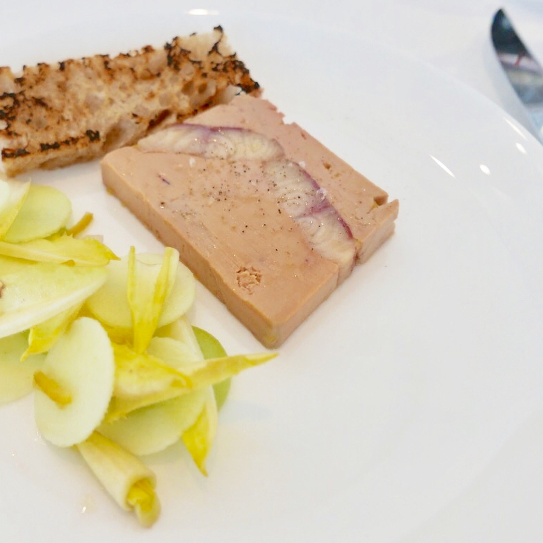 terrine with eel and smoked toast at Bonhams by Tom Kemble