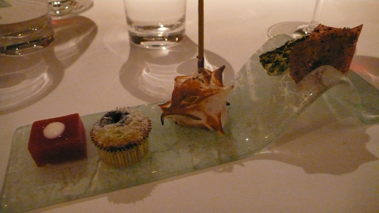 The petit fours