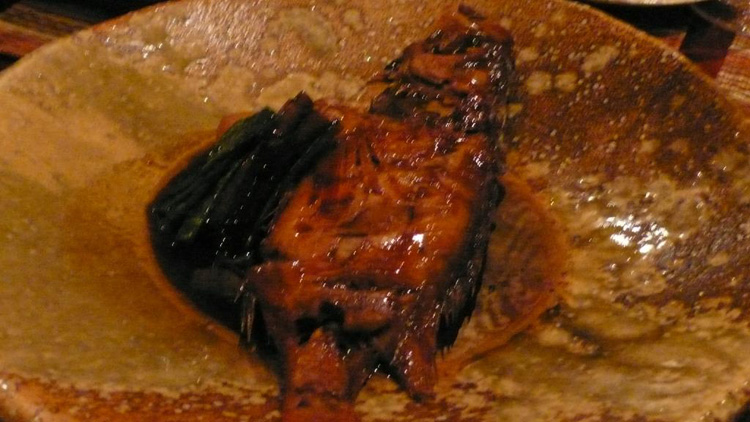 Simmered Seasonal Fish in Sweet Soy Sauce