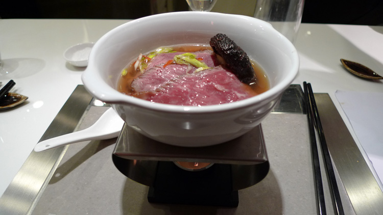 Wagyu "fat choy" hotpot