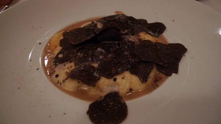 Hachis Parmentier of oxtail and black truffles