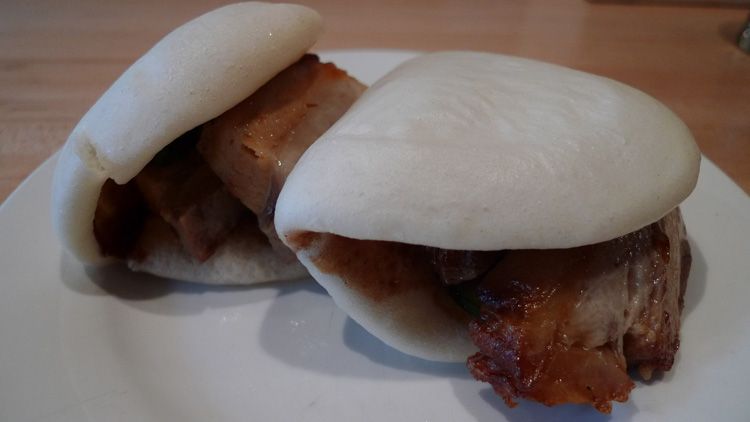 Steamed pork buns