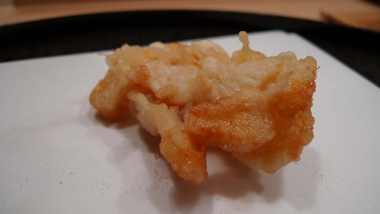Clams tempura