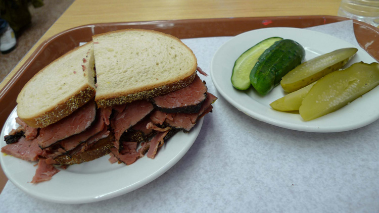 Pastrami sandwich