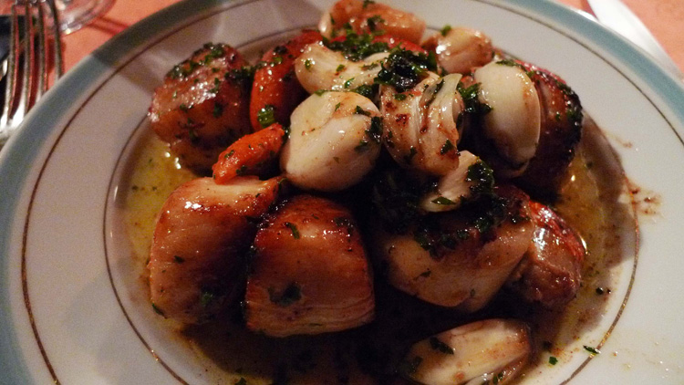 Scallops à la Provencale