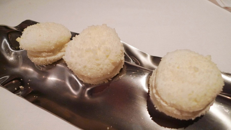 Parmegiano "macaron".