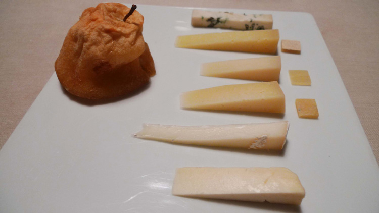 Selection of Euskal Herria cheese