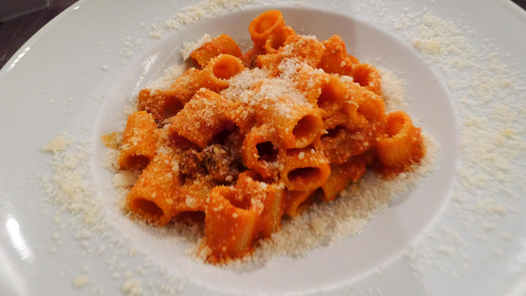 all'amatriciana pasta