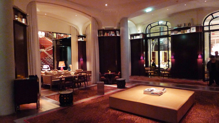 The lobby