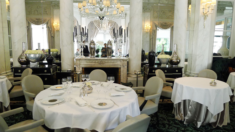 The interior created by Pierre-Yves Rochon