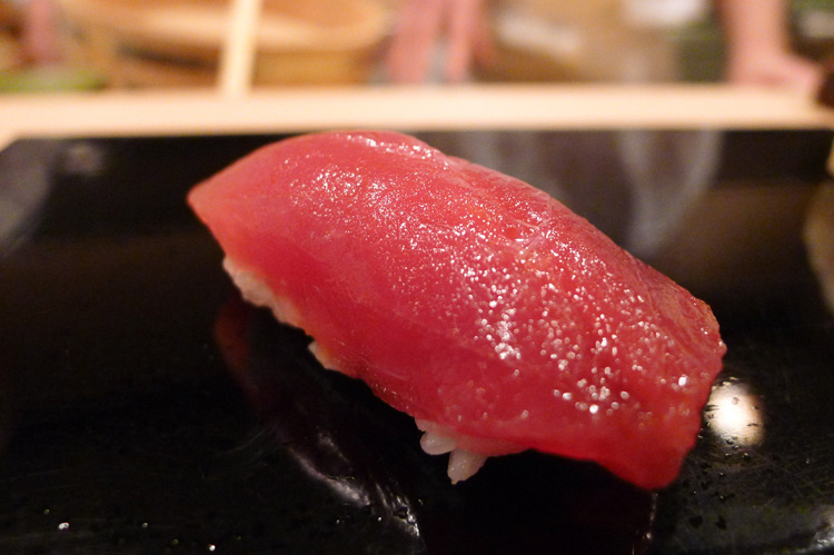 Akami (top loin of Bluefin tuna)