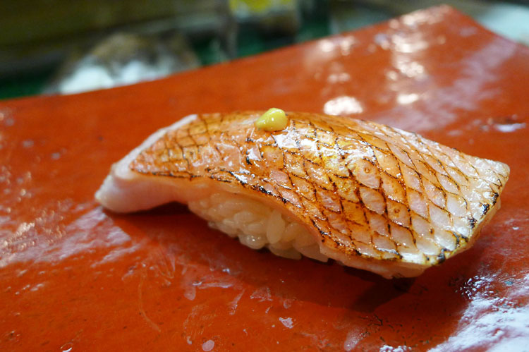 Kinmedai  (golden eye snapper)