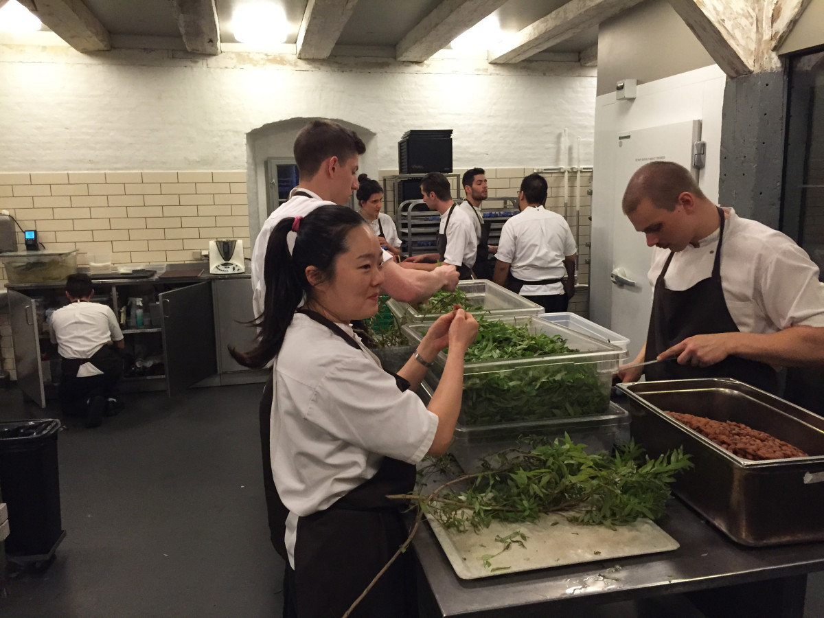 One of the Noma's kitchens