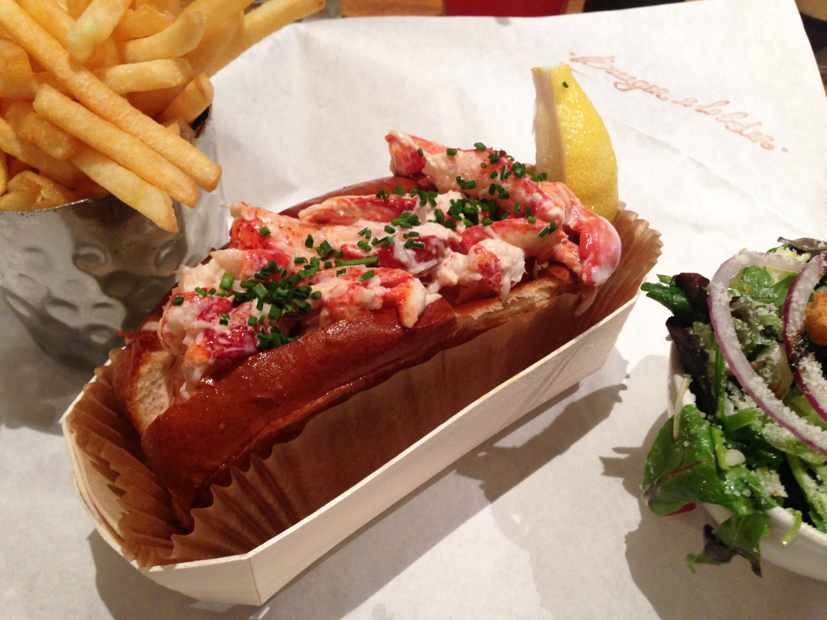 The lobster roll