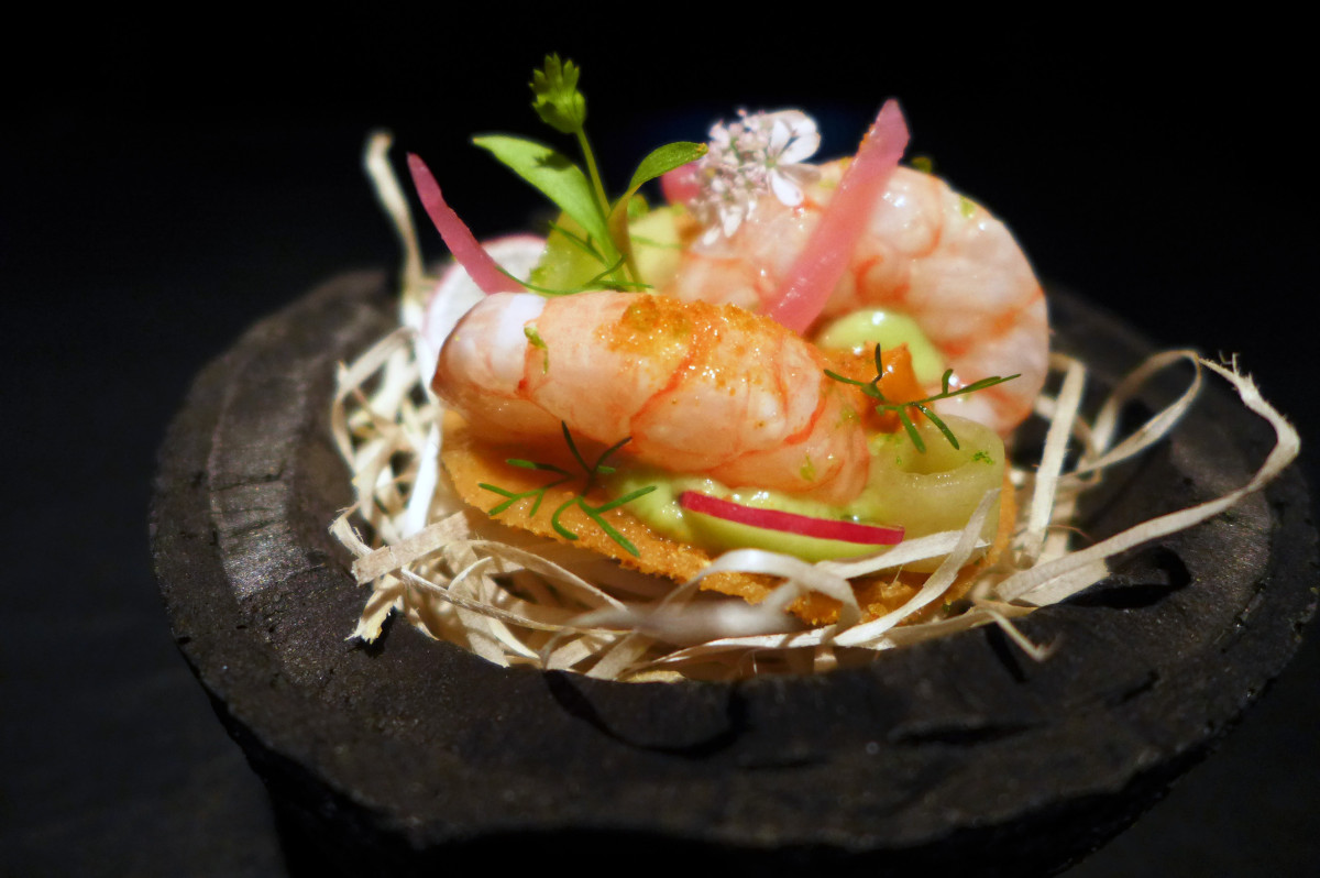 Prawns "aquachile"